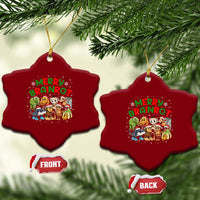 Gen Z Italian Merry Brainrot Christmas Ceramic Ornament Meme Holiday Gift - Wonder Print Shop