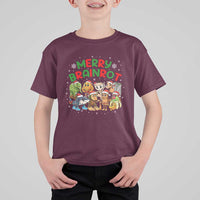 Gen Z Italian Merry Brainrot Christmas T Shirt For Kid Meme Holiday Gift - Wonder Print Shop