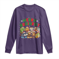 Gen Z Italian Merry Brainrot Christmas Long Sleeve Shirt Meme Holiday Gift - Wonder Print Shop