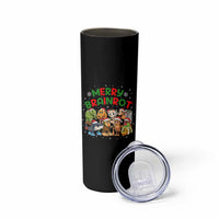 Gen Z Italian Merry Brainrot Christmas Skinny Tumbler Meme Holiday Gift - Wonder Print Shop