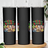 Gen Z Italian Merry Brainrot Christmas Skinny Tumbler Meme Holiday Gift - Wonder Print Shop