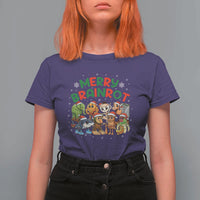 Gen Z Italian Merry Brainrot Christmas T Shirt For Women Meme Holiday Gift - Wonder Print Shop