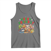 Gen Z Italian Merry Brainrot Christmas Tank Top Meme Holiday Gift - Wonder Print Shop
