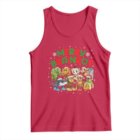 Gen Z Italian Merry Brainrot Christmas Tank Top Meme Holiday Gift - Wonder Print Shop