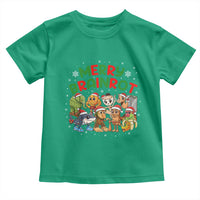 Gen Z Italian Merry Brainrot Christmas Toddler T Shirt Meme Holiday Gift - Wonder Print Shop
