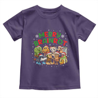 Gen Z Italian Merry Brainrot Christmas Toddler T Shirt Meme Holiday Gift - Wonder Print Shop