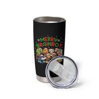 Gen Z Italian Merry Brainrot Christmas Tumbler Cup Meme Holiday Gift - Wonder Print Shop
