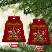 Merry Brainrot Ceramic Ornament Funny Ugly Christmas Italian Meme Gift - Wonder Print Shop