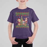 Merry Brainrot T Shirt For Kid Funny Ugly Christmas Italian Meme Gift - Wonder Print Shop