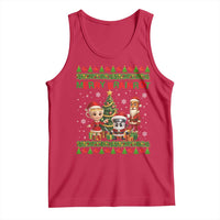 Merry Brainrot Tank Top Funny Ugly Christmas Italian Meme Gift - Wonder Print Shop