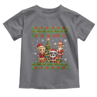 Merry Brainrot Toddler T Shirt Funny Ugly Christmas Italian Meme Gift - Wonder Print Shop