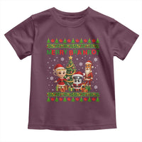 Merry Brainrot Toddler T Shirt Funny Ugly Christmas Italian Meme Gift - Wonder Print Shop