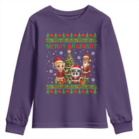 Merry Brainrot Youth Sweatshirt Funny Ugly Christmas Italian Meme Gift - Wonder Print Shop