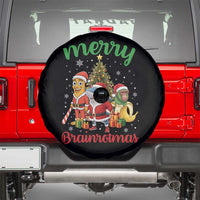 Merry Brainrotmas Spare Tire Cover Funny Italian Brainrot Meme Christmas - Wonder Print Shop