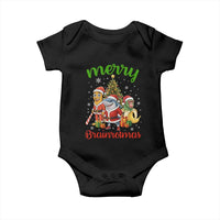 Merry Brainrotmas Baby Onesie Funny Italian Brainrot Meme Christmas - Wonder Print Shop