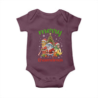 Merry Brainrotmas Baby Onesie Funny Italian Brainrot Meme Christmas - Wonder Print Shop