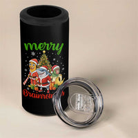 Merry Brainrotmas 4 in 1 Can Cooler Tumbler Funny Italian Brainrot Meme Christmas - Wonder Print Shop