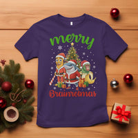 Merry Brainrotmas T Shirt Funny Italian Brainrot Meme Christmas - Wonder Print Shop