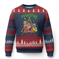 Merry Brainrotmas Ugly Christmas Sweater Funny Italian Brainrot Meme Christmas - Wonder Print Shop