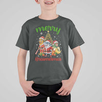 Merry Brainrotmas T Shirt For Kid Funny Italian Brainrot Meme Christmas - Wonder Print Shop