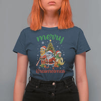 Merry Brainrotmas T Shirt For Women Funny Italian Brainrot Meme Christmas - Wonder Print Shop