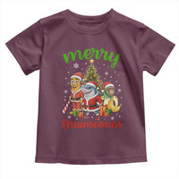 Merry Brainrotmas Toddler T Shirt Funny Italian Brainrot Meme Christmas - Wonder Print Shop