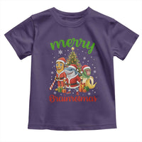 Merry Brainrotmas Toddler T Shirt Funny Italian Brainrot Meme Christmas - Wonder Print Shop