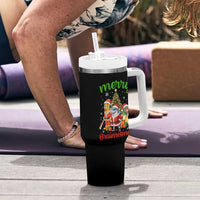 Merry Brainrotmas Tumbler With Handle Funny Italian Brainrot Meme Christmas - Wonder Print Shop