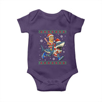 Funny Tung Tung Sahur Riding Tralala Baby Onesie Ugly Chritstmas Italian Brainrot Meme - Wonder Print Shop