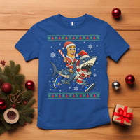 Funny Tung Tung Sahur Riding Tralala T Shirt Ugly Chritstmas Italian Brainrot Meme - Wonder Print Shop