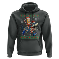 Funny Tung Tung Sahur Riding Tralala Hoodie Ugly Chritstmas Italian Brainrot Meme - Wonder Print Shop