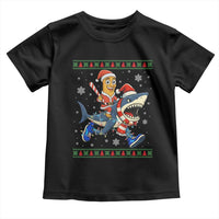 Funny Tung Tung Sahur Riding Tralala Toddler T Shirt Ugly Chritstmas Italian Brainrot Meme - Wonder Print Shop