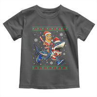 Funny Tung Tung Sahur Riding Tralala Toddler T Shirt Ugly Chritstmas Italian Brainrot Meme - Wonder Print Shop