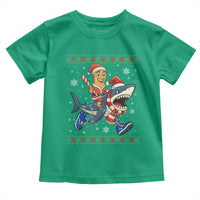 Funny Tung Tung Sahur Riding Tralala Toddler T Shirt Ugly Chritstmas Italian Brainrot Meme - Wonder Print Shop