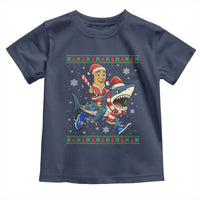 Funny Tung Tung Sahur Riding Tralala Toddler T Shirt Ugly Chritstmas Italian Brainrot Meme - Wonder Print Shop