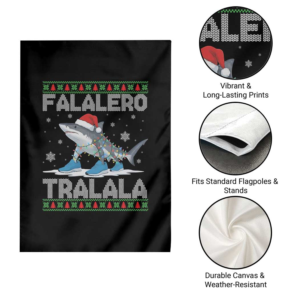 Falalero Tralala Italian Brainrot Meme Christmas Garden Flag Funny Gen Z Alpha Ugly Xmas Gift - Wonder Print Shop