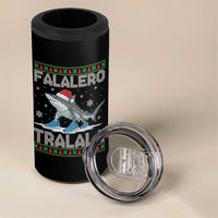 Falalero Tralala Italian Brainrot Meme Christmas 4 in 1 Can Cooler Tumbler Funny Gen Z Alpha Ugly Xmas Gift - Wonder Print Shop