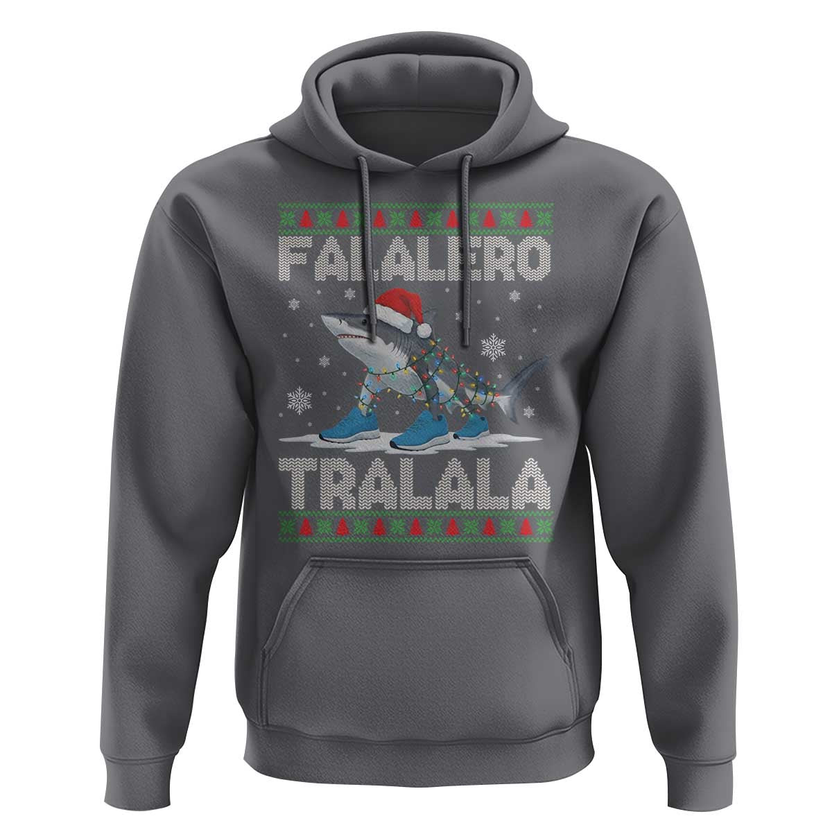 Falalero Tralala Italian Brainrot Meme Christmas Hoodie Funny Gen Z Alpha Ugly Xmas Gift - Wonder Print Shop