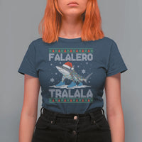 Falalero Tralala Italian Brainrot Meme Christmas T Shirt For Women Funny Gen Z Alpha Ugly Xmas Gift - Wonder Print Shop