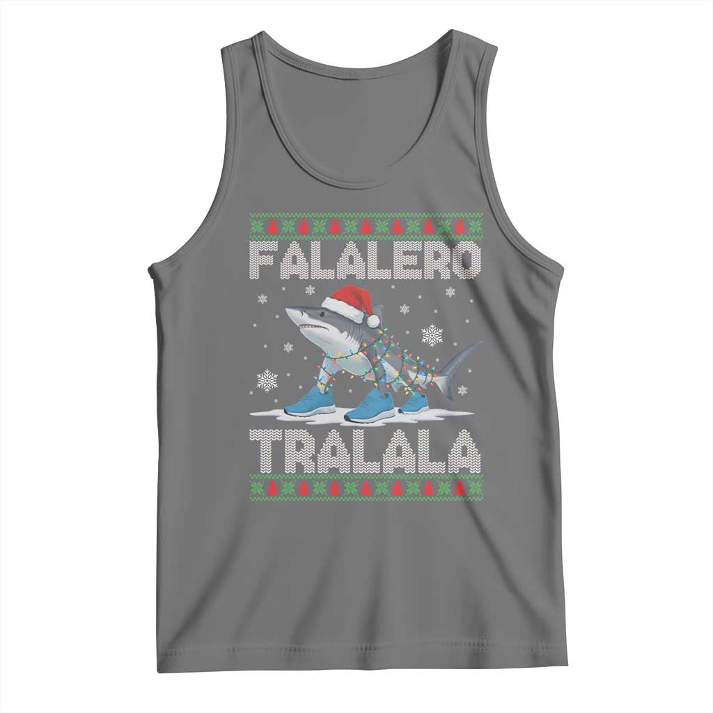 Falalero Tralala Italian Brainrot Meme Christmas Tank Top Funny Gen Z Alpha Ugly Xmas Gift - Wonder Print Shop