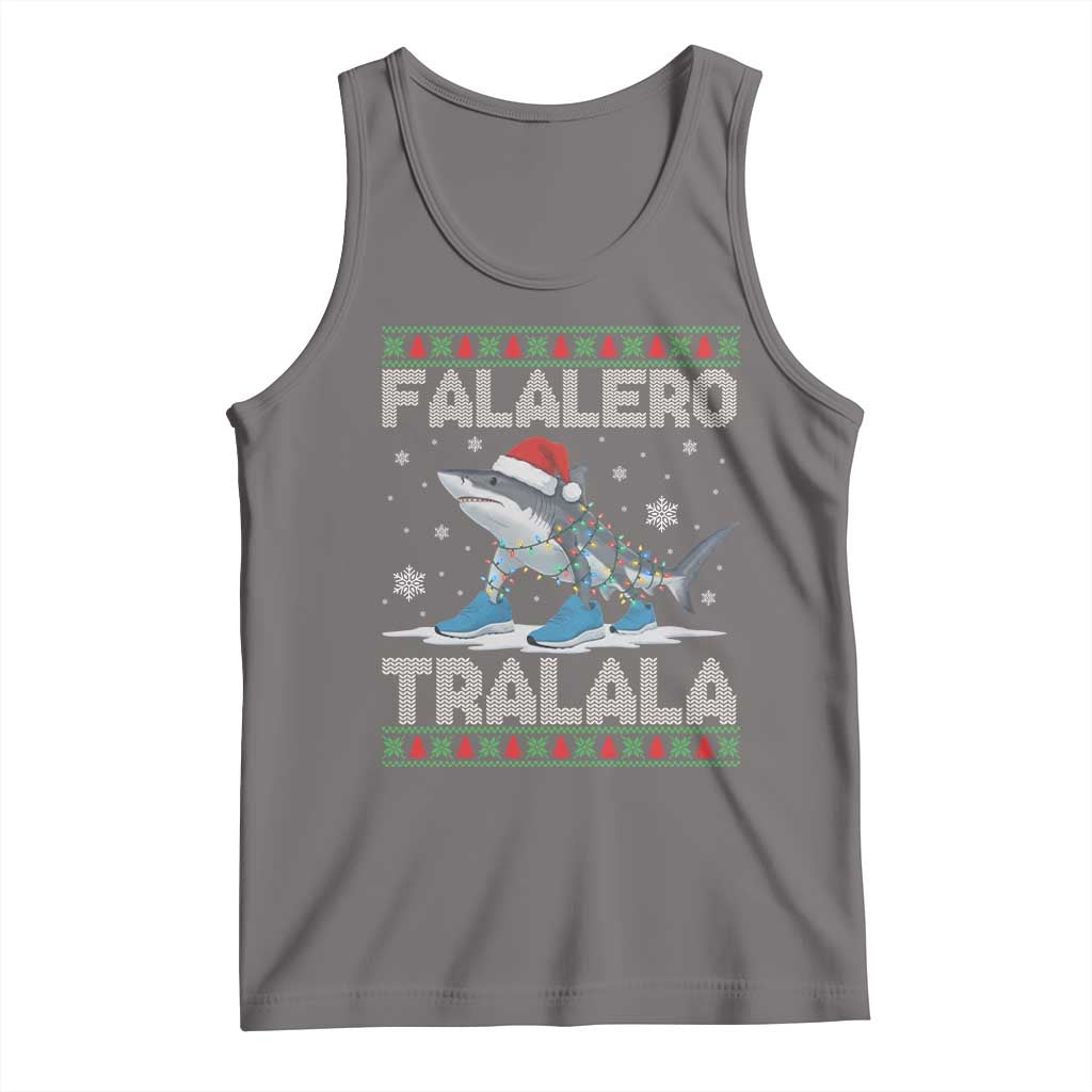 Falalero Tralala Italian Brainrot Meme Christmas Tank Top Funny Gen Z Alpha Ugly Xmas Gift - Wonder Print Shop