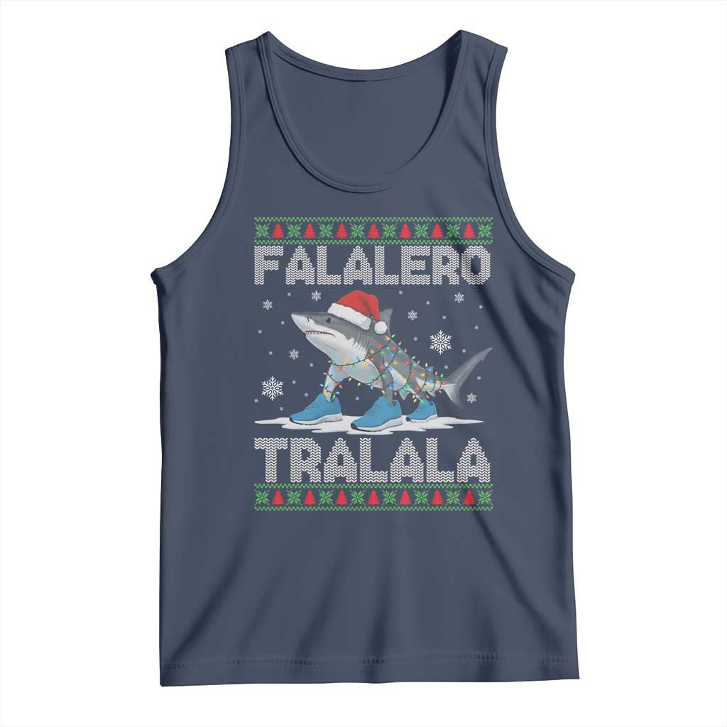 Falalero Tralala Italian Brainrot Meme Christmas Tank Top Funny Gen Z Alpha Ugly Xmas Gift - Wonder Print Shop