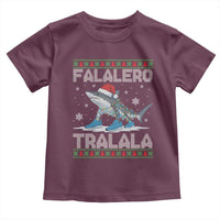 Falalero Tralala Italian Brainrot Meme Christmas Toddler T Shirt Funny Gen Z Alpha Ugly Xmas Gift - Wonder Print Shop