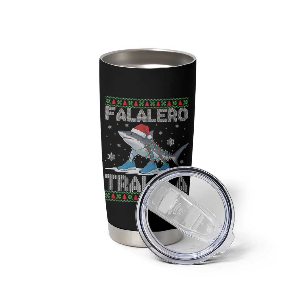 Falalero Tralala Italian Brainrot Meme Christmas Tumbler Cup Funny Gen Z Alpha Ugly Xmas Gift - Wonder Print Shop