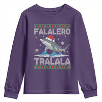 Falalero Tralala Italian Brainrot Meme Christmas Youth Sweatshirt Funny Gen Z Alpha Ugly Xmas Gift - Wonder Print Shop