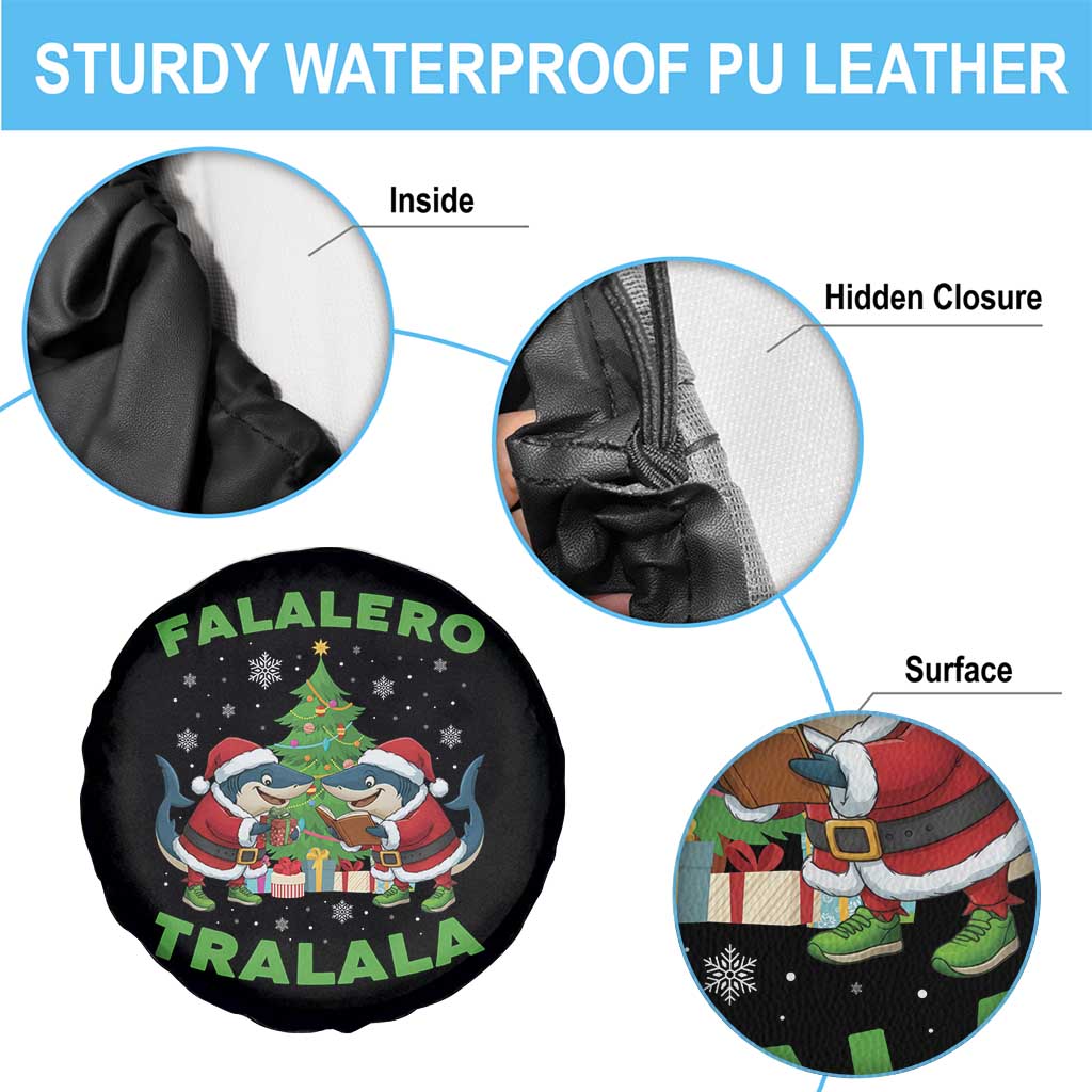 Falalero Tralala Spare Tire Cover Funny Italian Brainrot Meme Christmas Gift - Wonder Print Shop