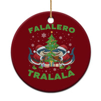 Falalero Tralala Ceramic Ornament Funny Italian Brainrot Meme Christmas Gift - Wonder Print Shop