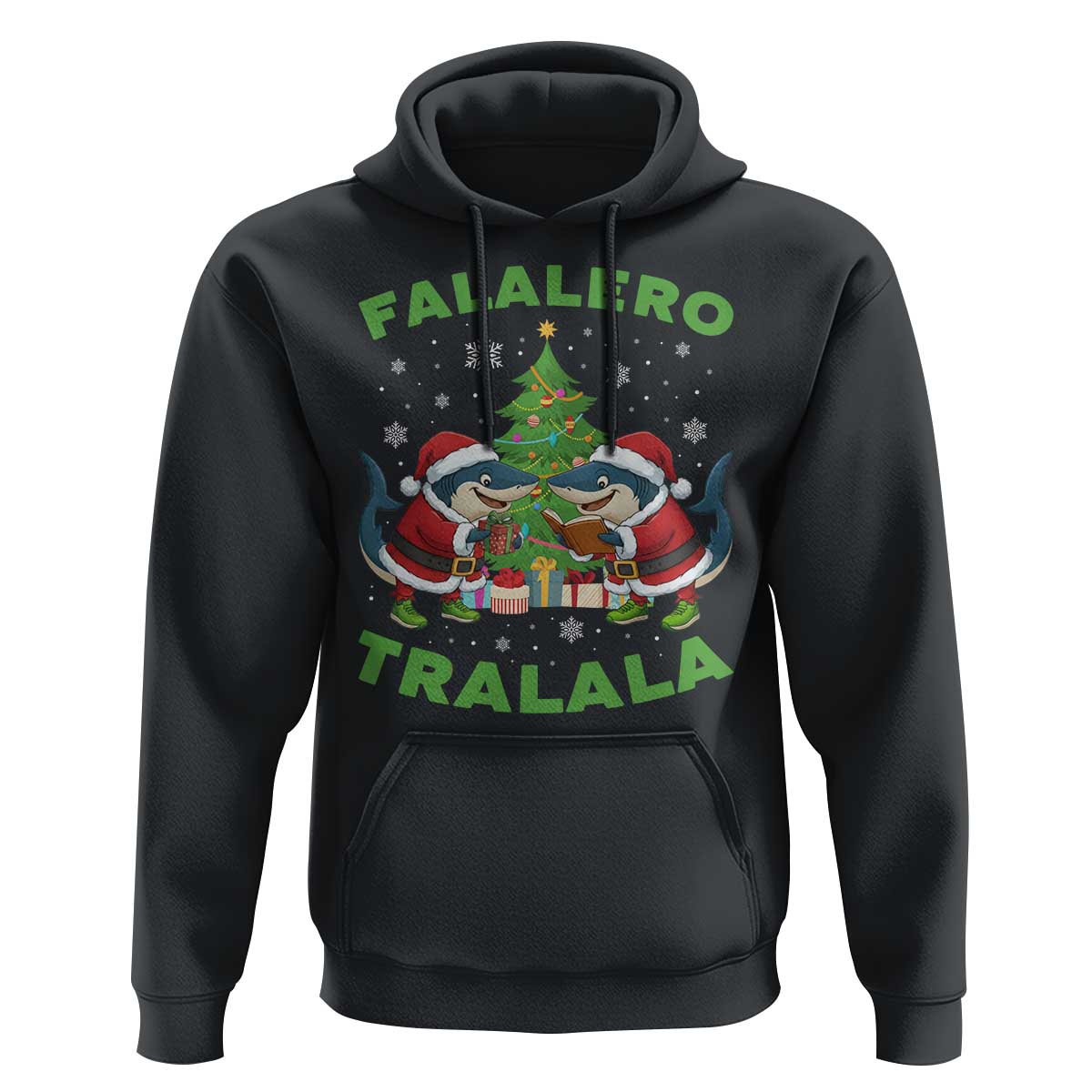 Falalero Tralala Hoodie Funny Italian Brainrot Meme Christmas Gift - Wonder Print Shop