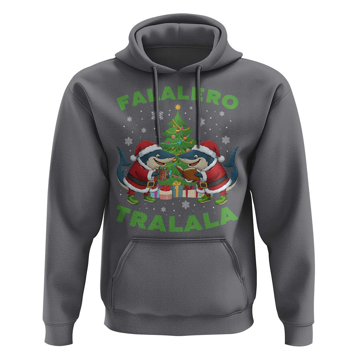 Falalero Tralala Hoodie Funny Italian Brainrot Meme Christmas Gift - Wonder Print Shop
