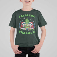 Falalero Tralala T Shirt For Kid Funny Italian Brainrot Meme Christmas Gift - Wonder Print Shop